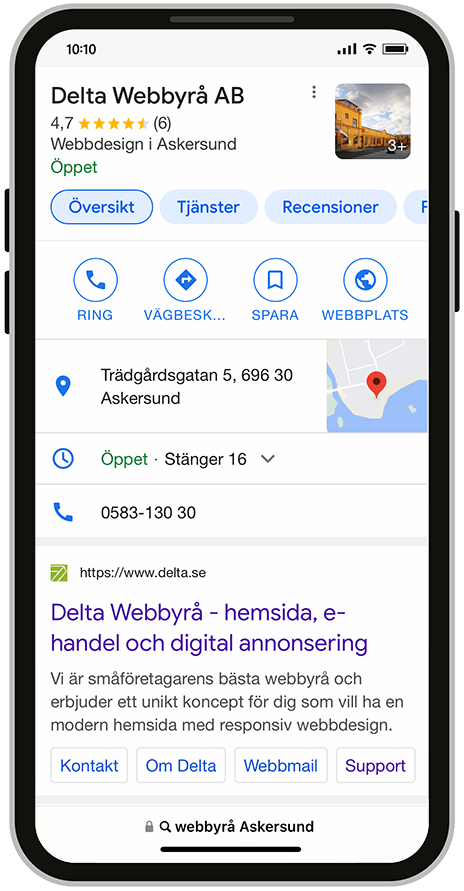 Google Företagsprofil - Google My Business