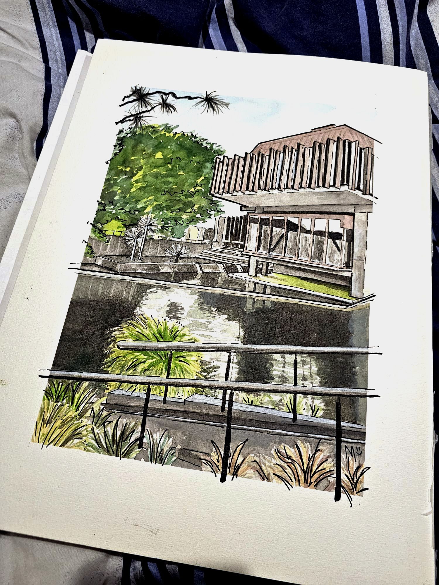 PRINT - Christchurch Town Hall