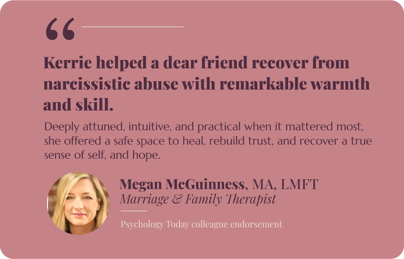 Psychology Today colleague endorsement
