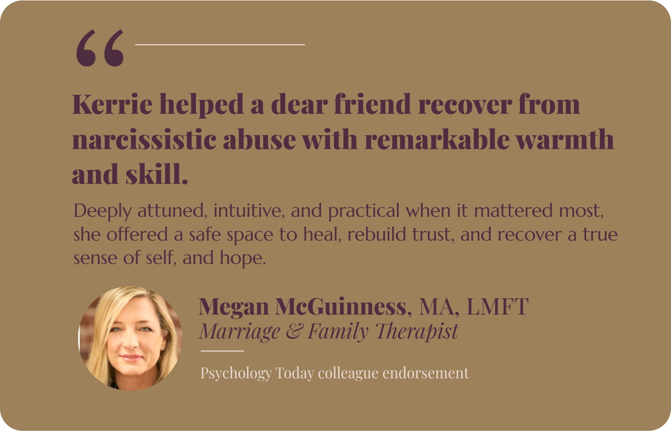 Psychology Today colleague endorsement