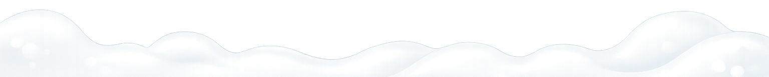 White horizontal bar with a slight gray shadow on a white background.