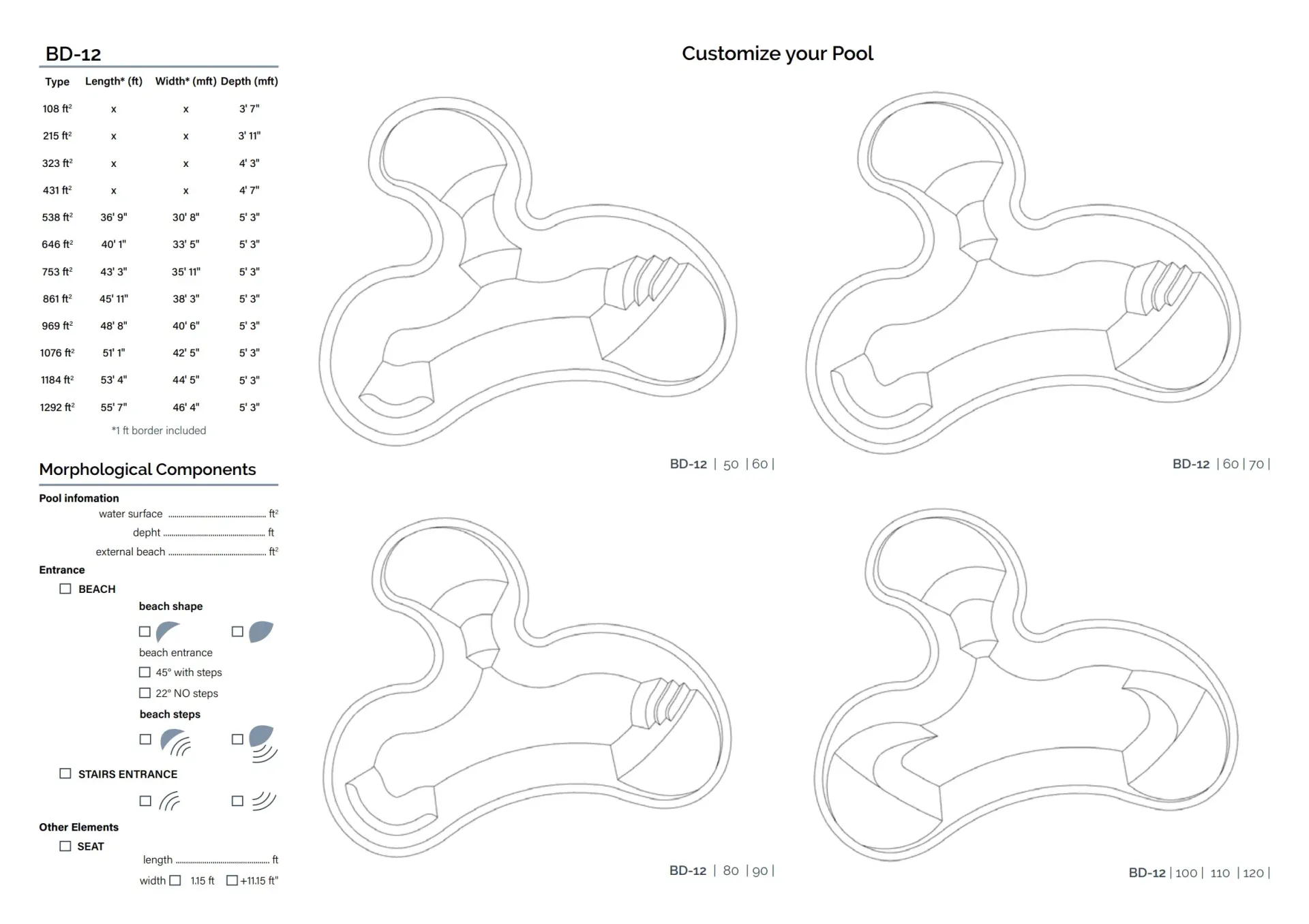 BD-12 Biodesign Pool Style