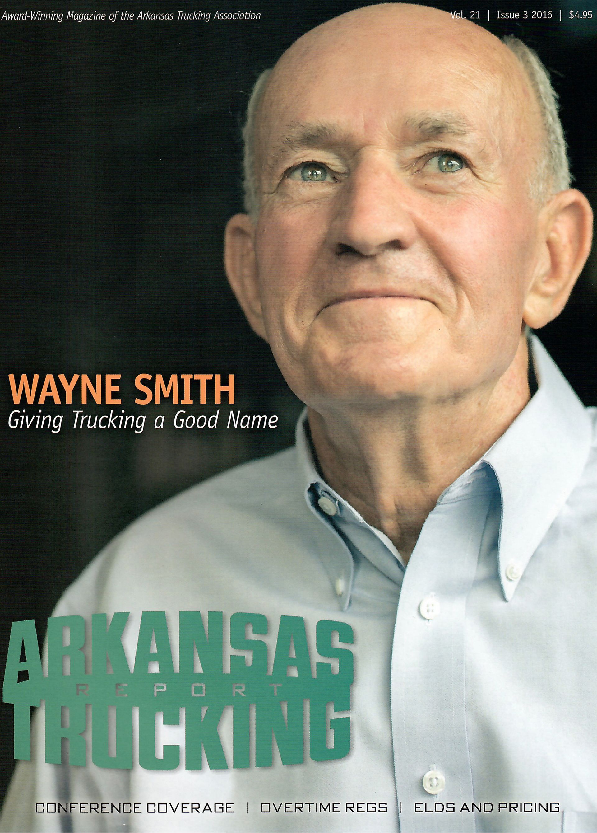 Click image to read article Wayne Smith Trucking Arkansas Trucking Report 2016