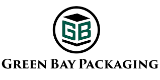 Green Bay Packaging logo with green “GB” emblem and company name in black text