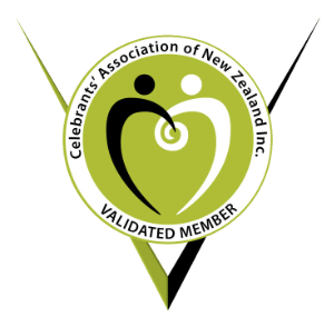 A logo for the celebrant 's association of new zealand
