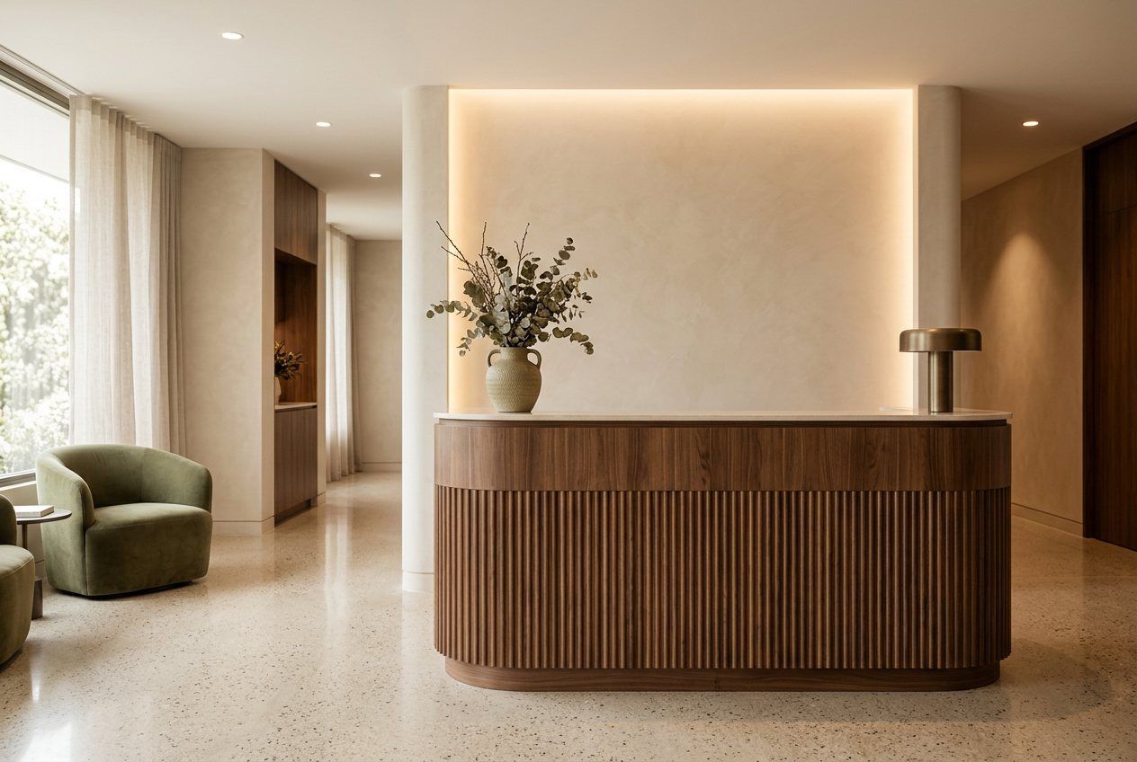 Inside the dental office