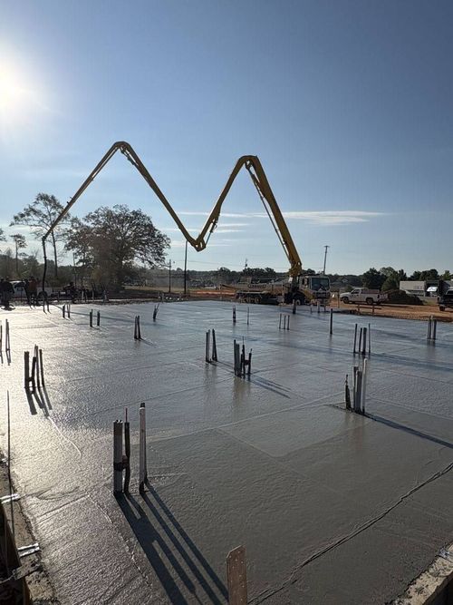 Landmark Dental construction progress on Heber Springs Road