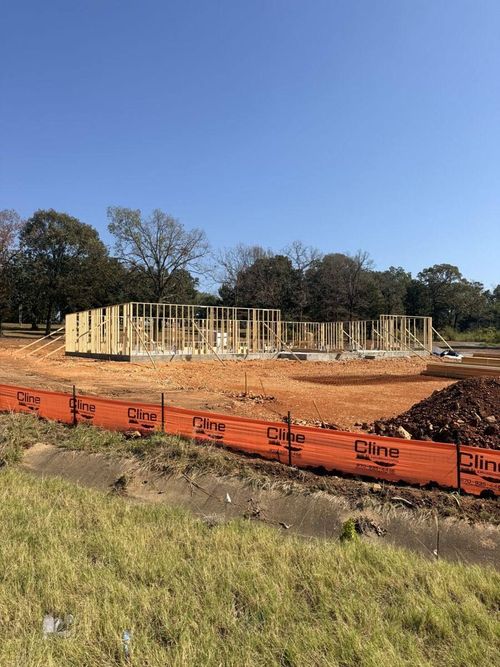 Landmark Dental construction progress on Heber Springs Road