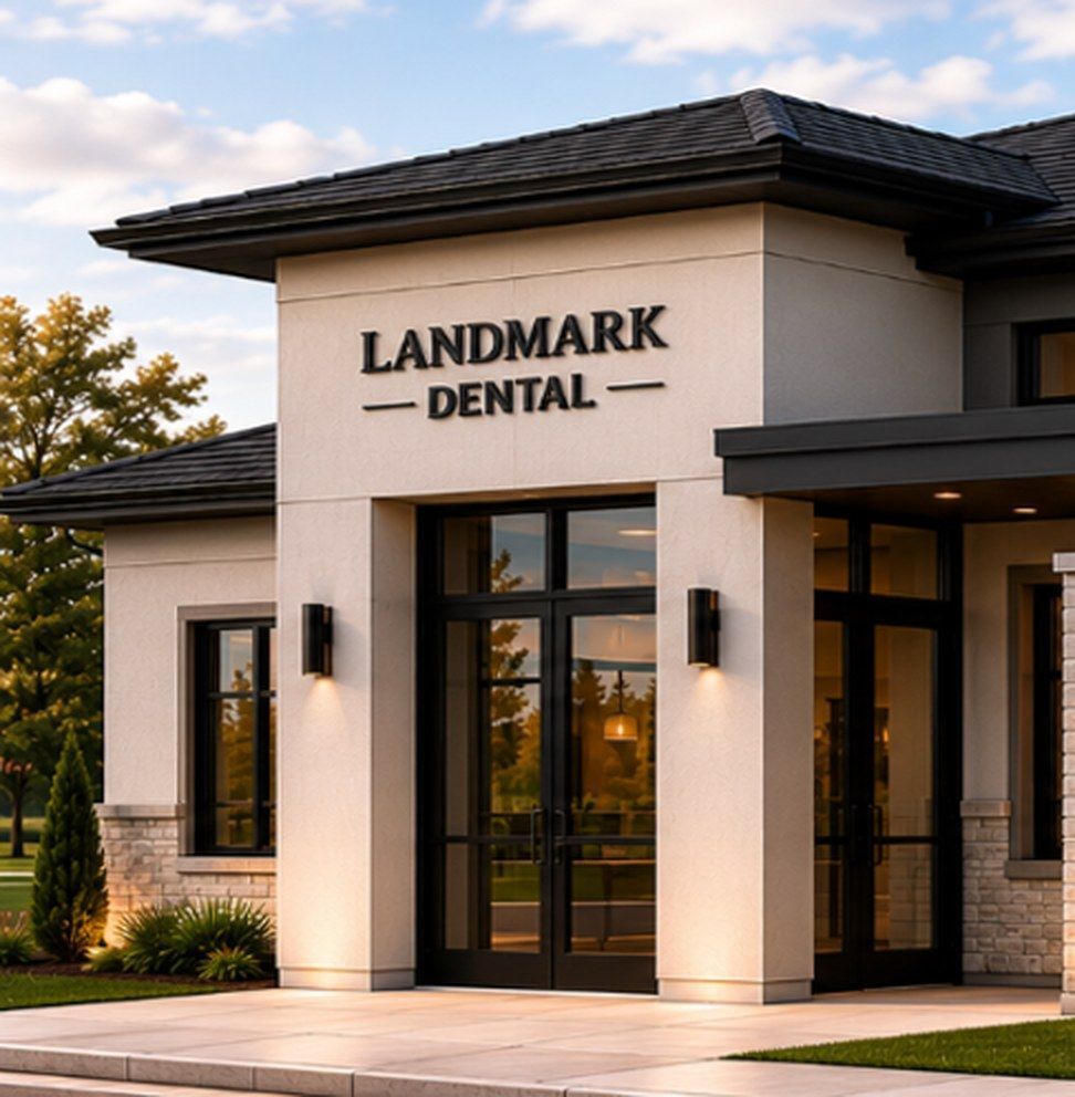 Entrance of the new Landmark Dental office