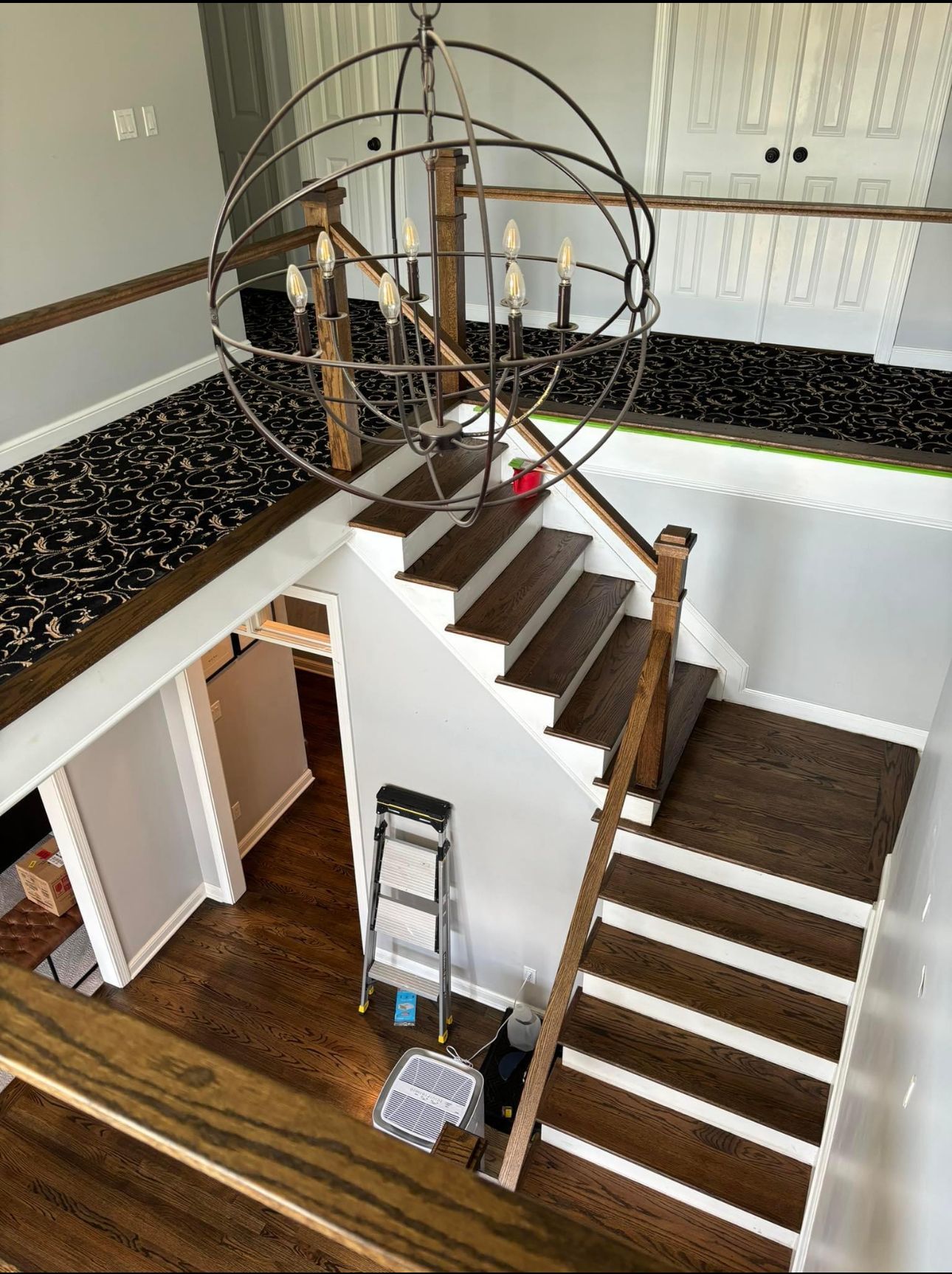 Staircase Refinishing in Ohio & Pennsylvania staining
