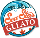A round logo for