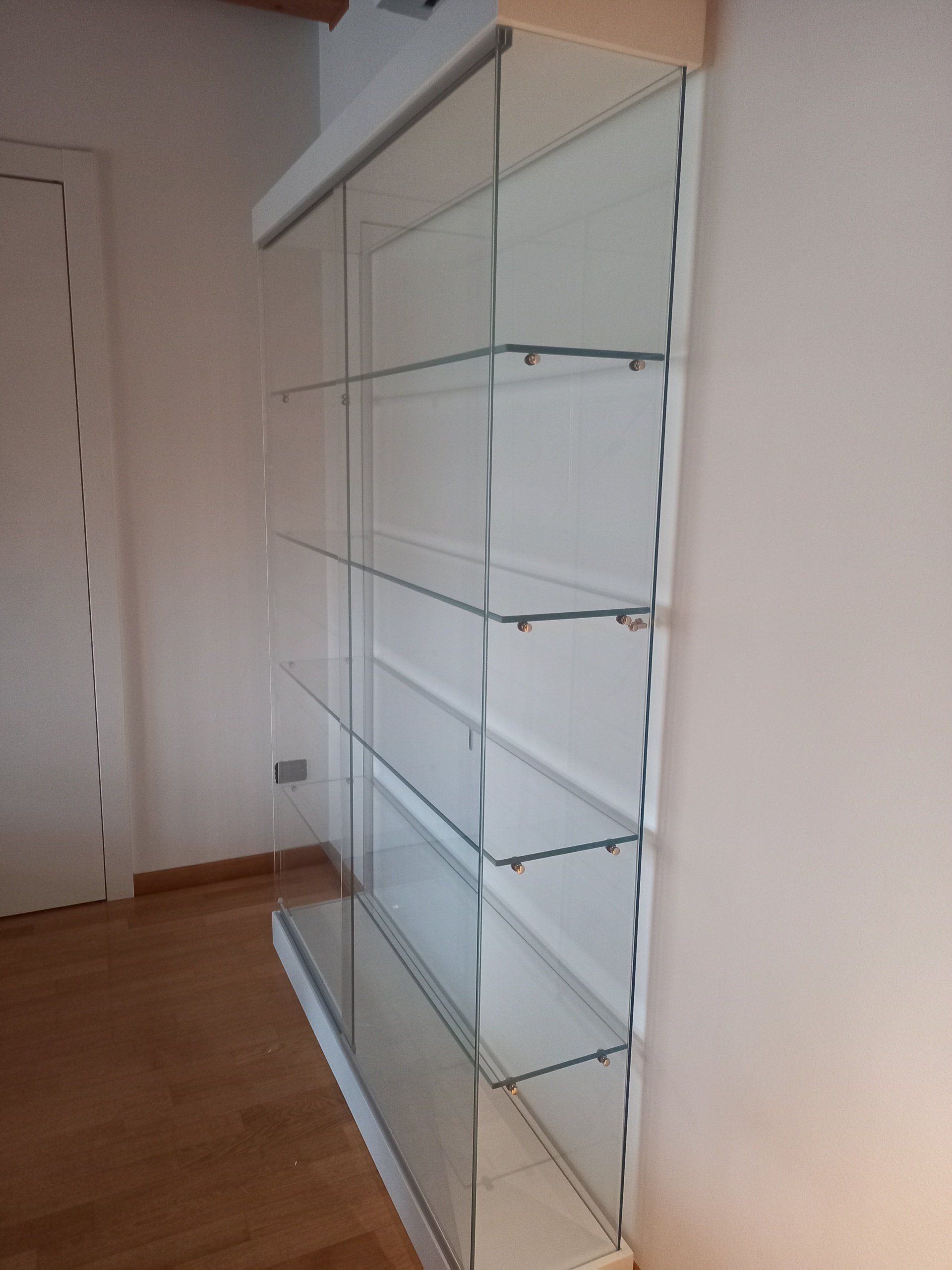 scaffale vetro