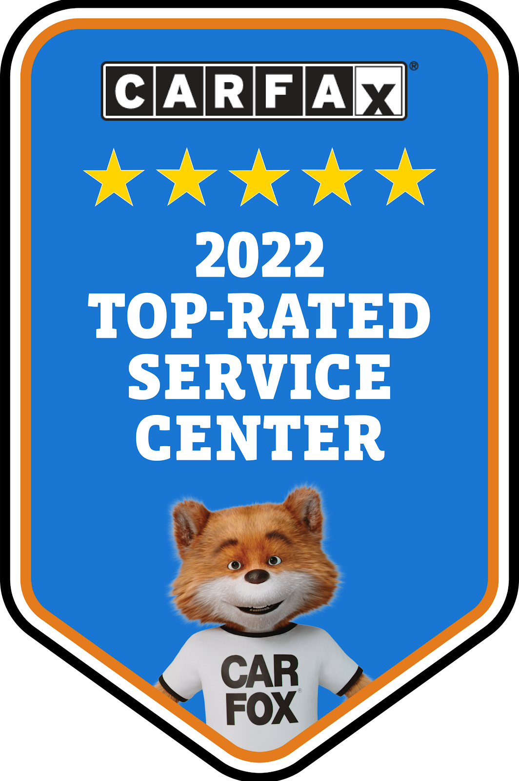 Carfax 2022 Top Rated Service Center
