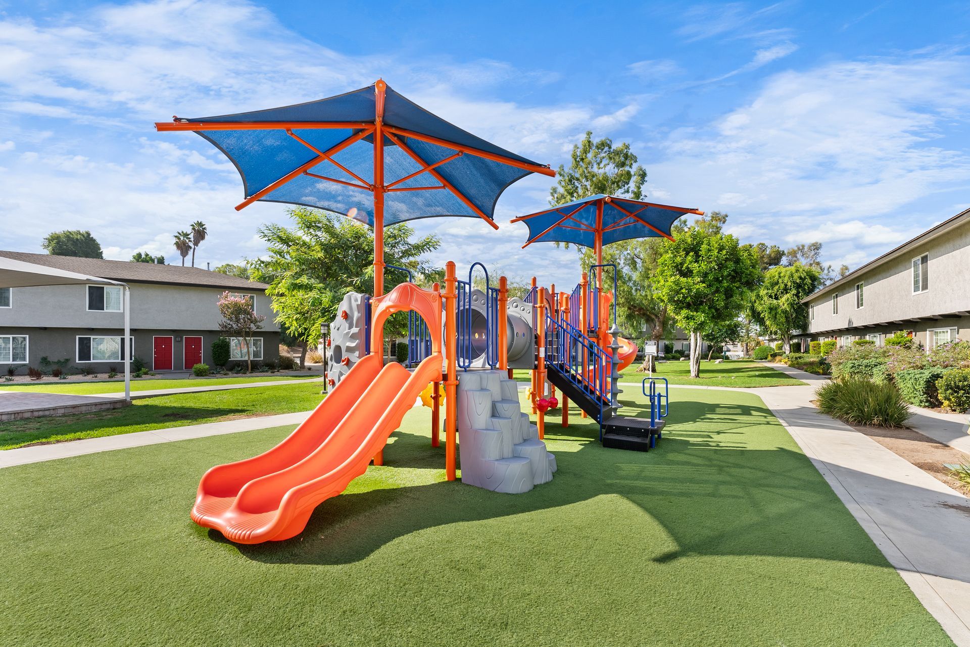 playground with slide