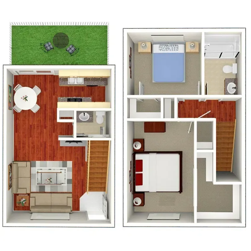 2 Bed | 1.5 Bath
