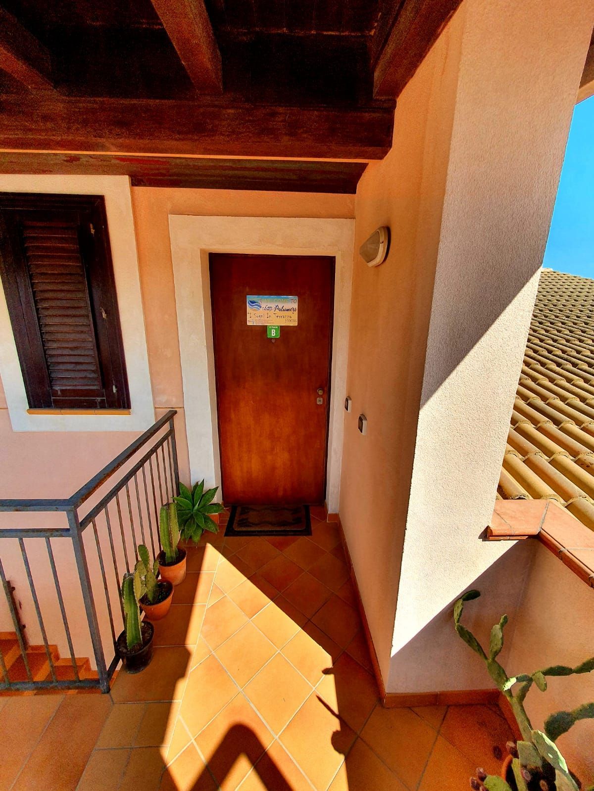 i sogni in terrazzo casa vacanze Palumeri Sicilia