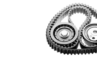Timing belt and pulleys, automotive component. | Mike's Garage CC