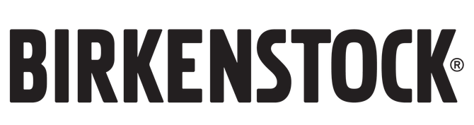 BIRKENSTOCK logo in bold black uppercase letters on a white background