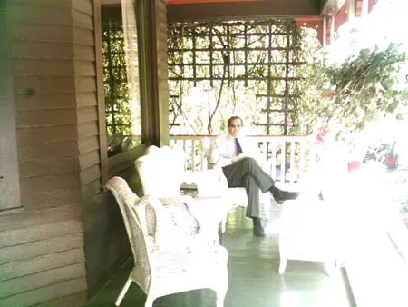 Front Porch — Lancaster, NY — Sassafras Bed & Breakfast