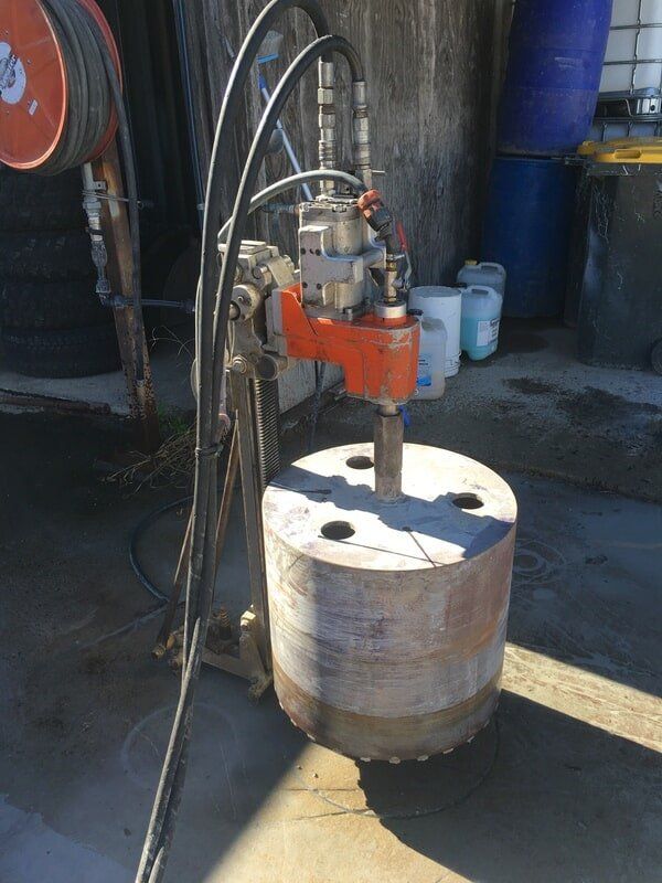 Heavy Duty Drilling Machine — Concrete Cutters in Coalfields, QLD