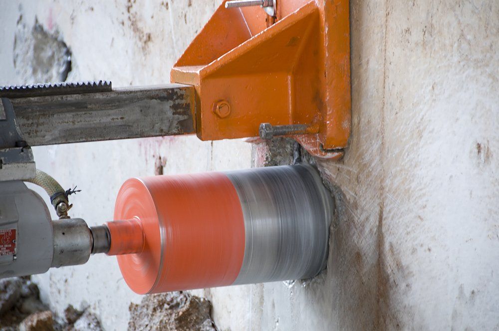 Concrete Core Drilling Machine — Concrete Cutters in Capricorn Coast, QLD