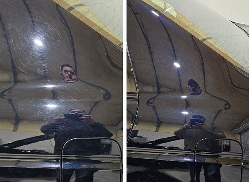 paint correction inspection