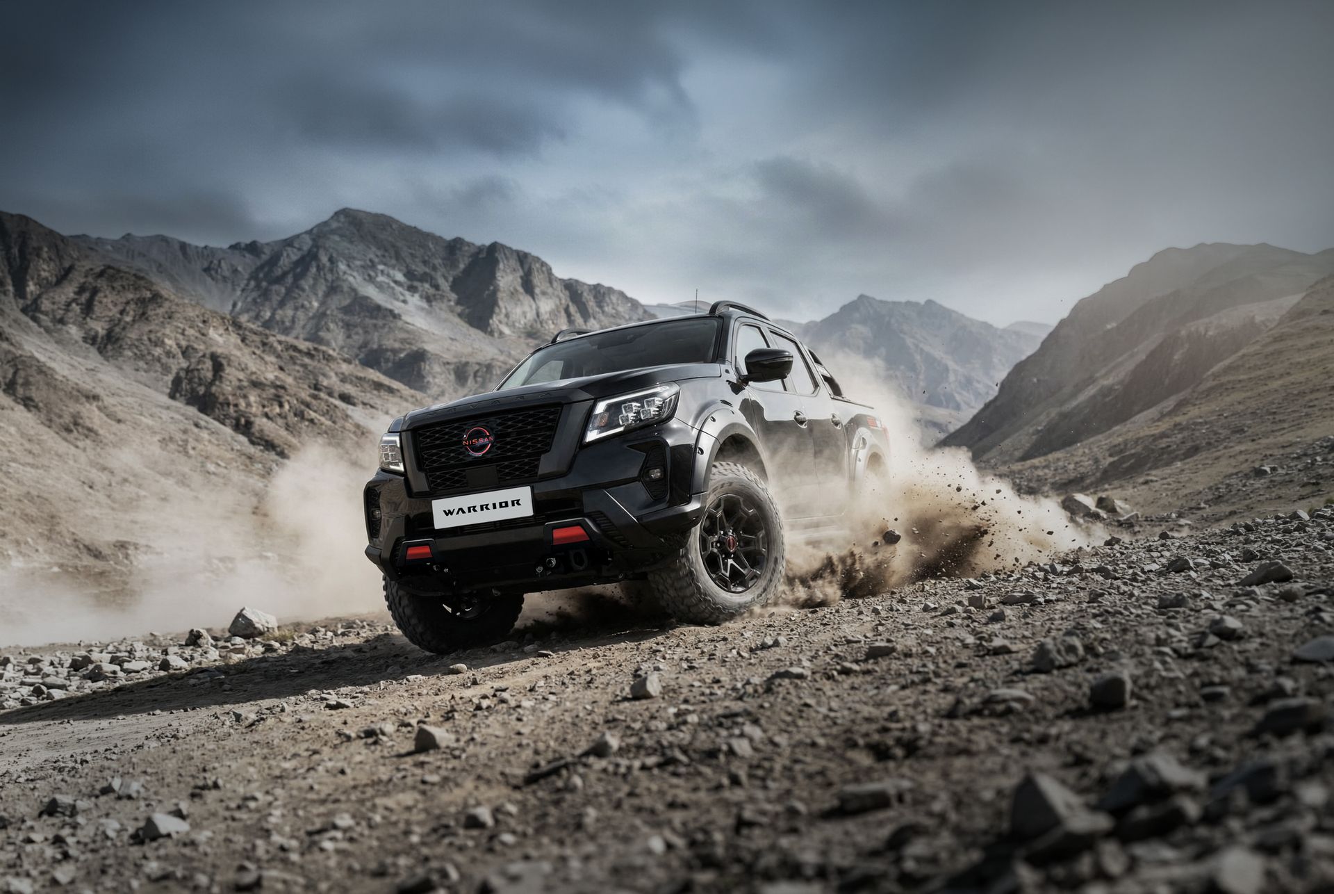 Nissan Navara WARRIOR. Tougher. Higher. Wider. Modified for exetreme off-road capability.