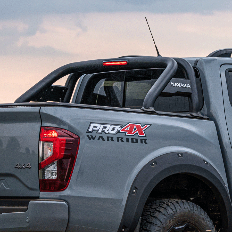Nissan Navara WARRIOR. Tougher. Higher. Wider. Modified for exetreme off-road capability.