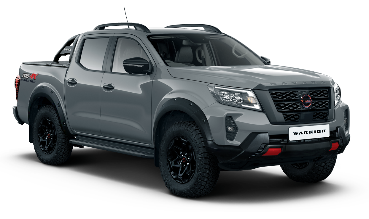 Nissan Navara WARRIOR. Tougher. Higher. Wider. Modified for exetreme off-road capability.