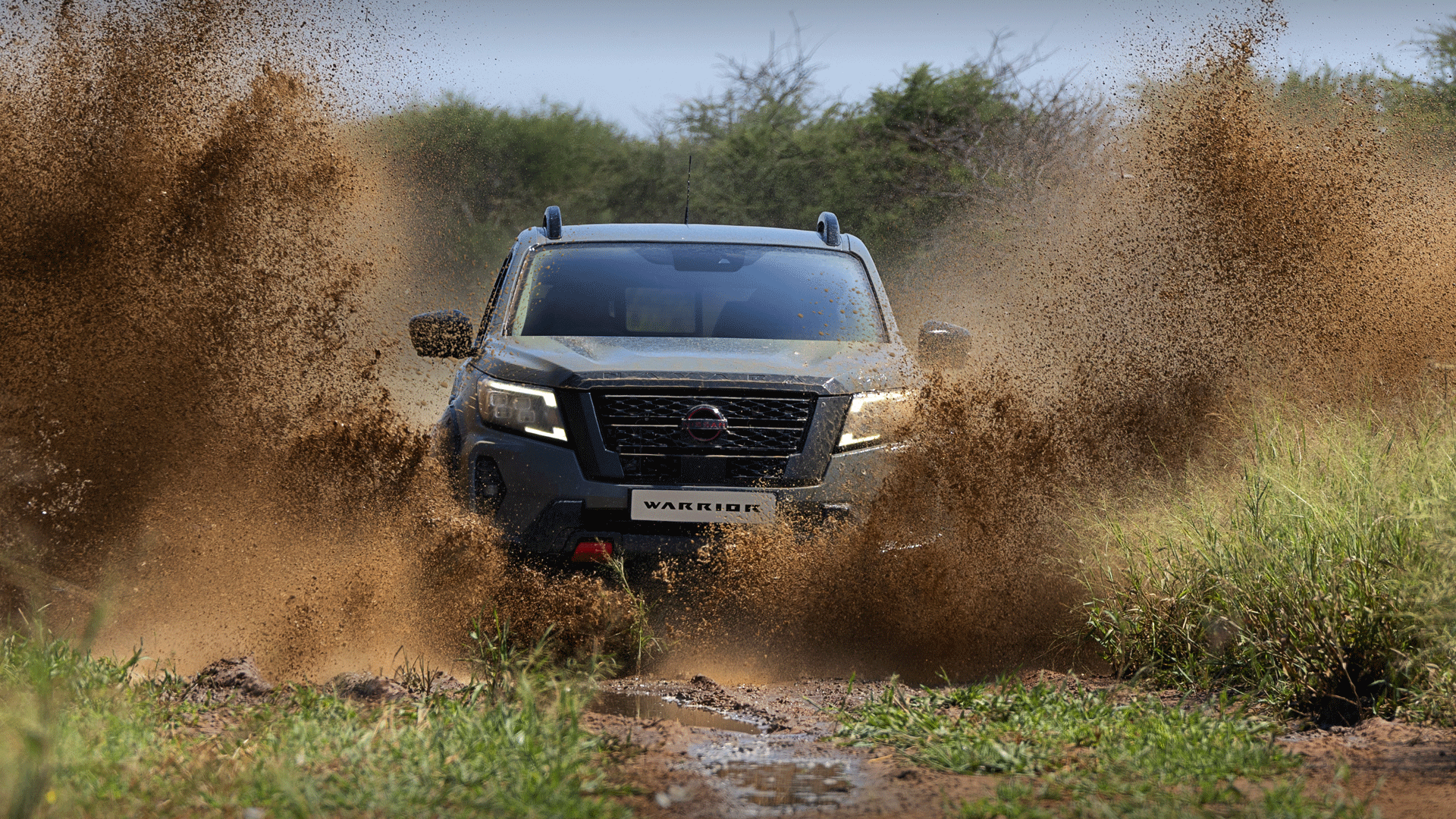 Nissan Navara WARRIOR. Tougher. Higher. Wider. Modified for exetreme off-road capability.