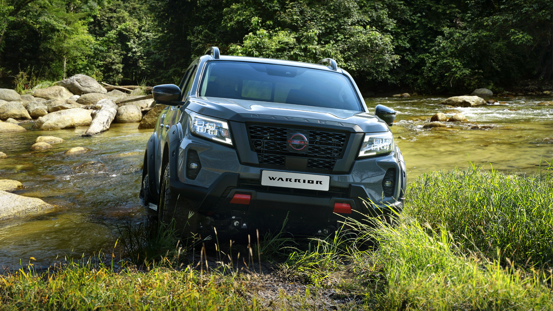 Nissan Navara WARRIOR. Tougher. Higher. Wider. Modified for exetreme off-road capability. 