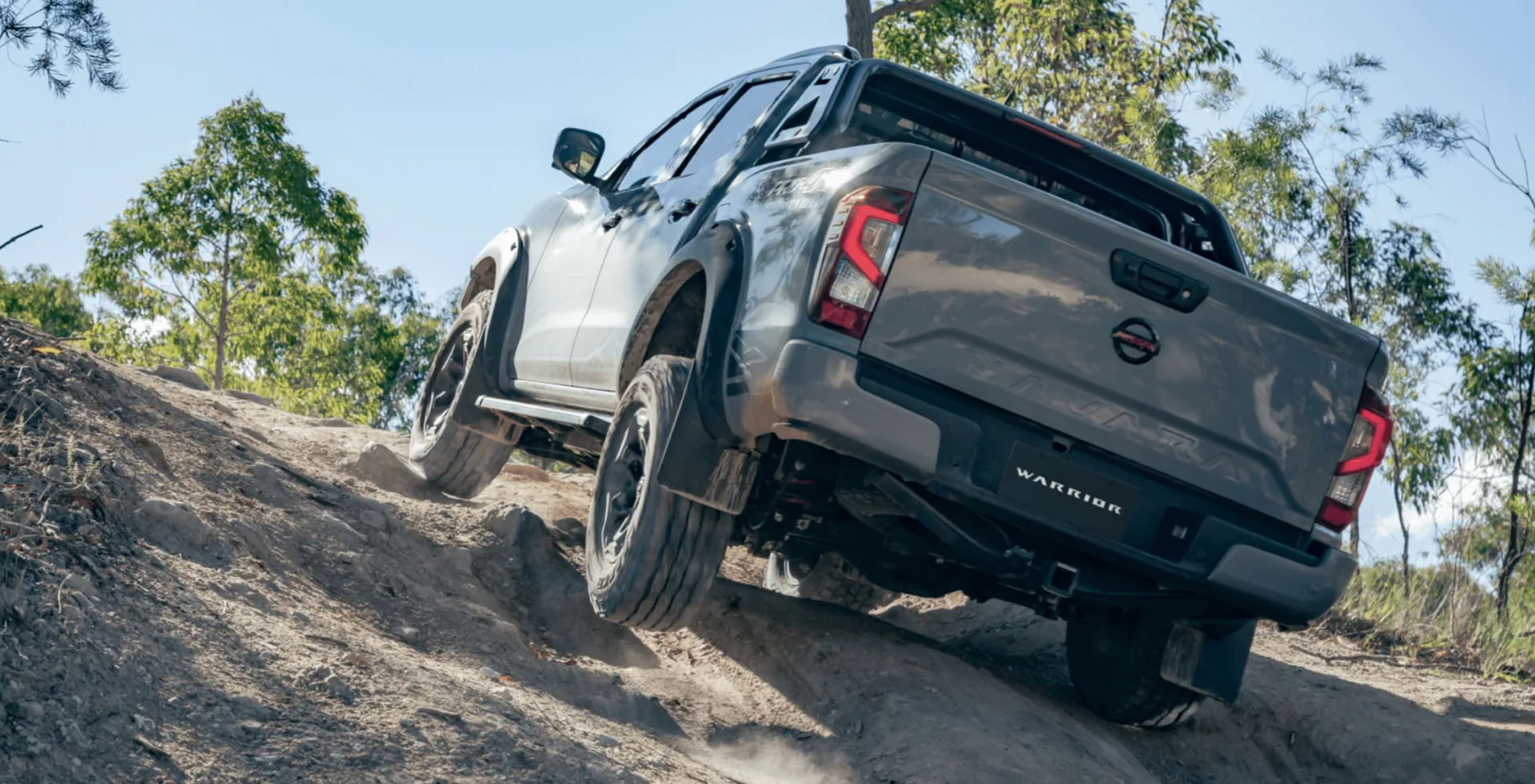 Nissan Navara WARRIOR. Tougher. Higher. Wider. Modified for exetreme off-road capability.