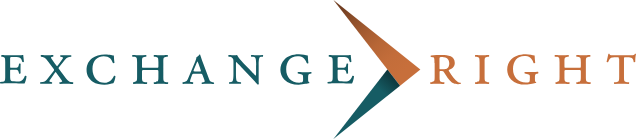 Exchange Right logo with a teal and orange arrow symbol.