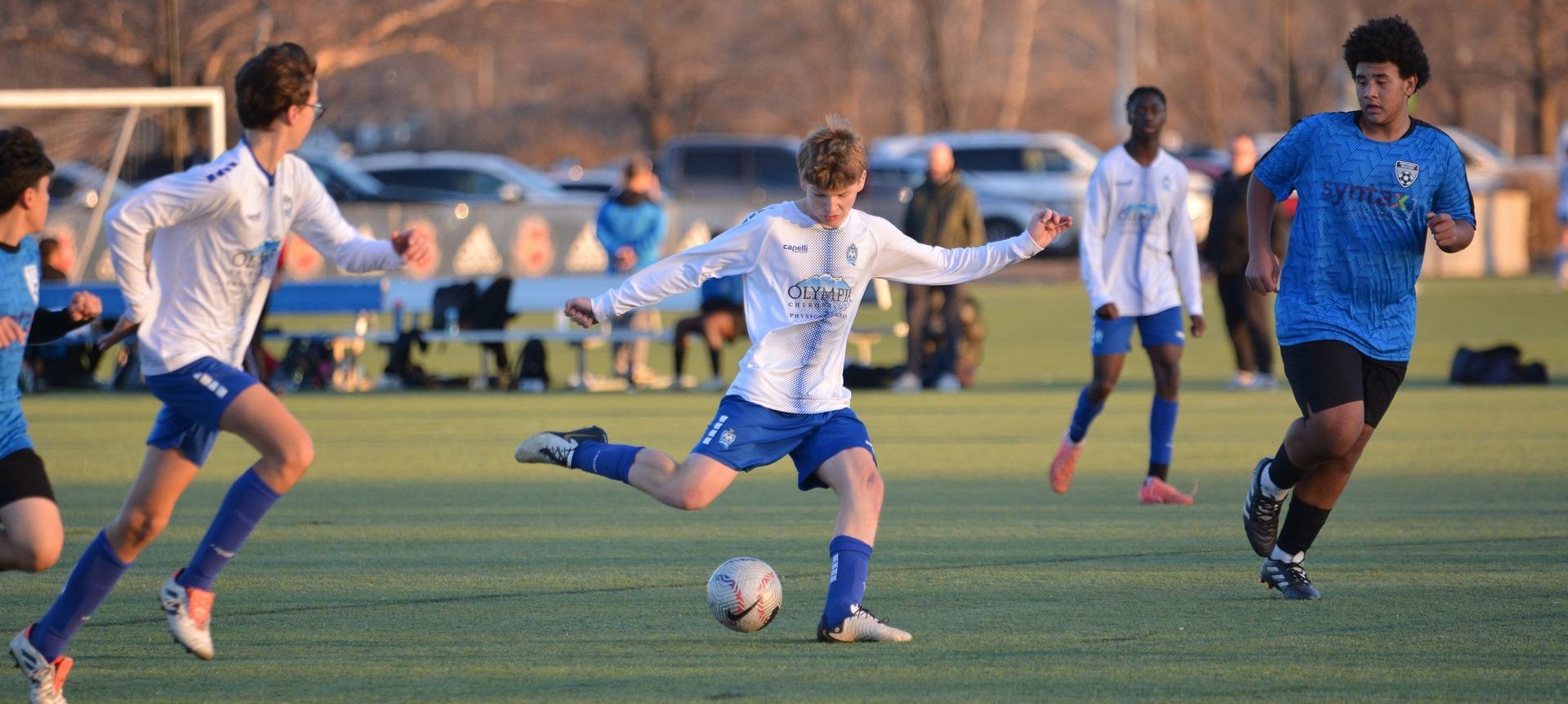 soccer academy training session in South Elgin IL