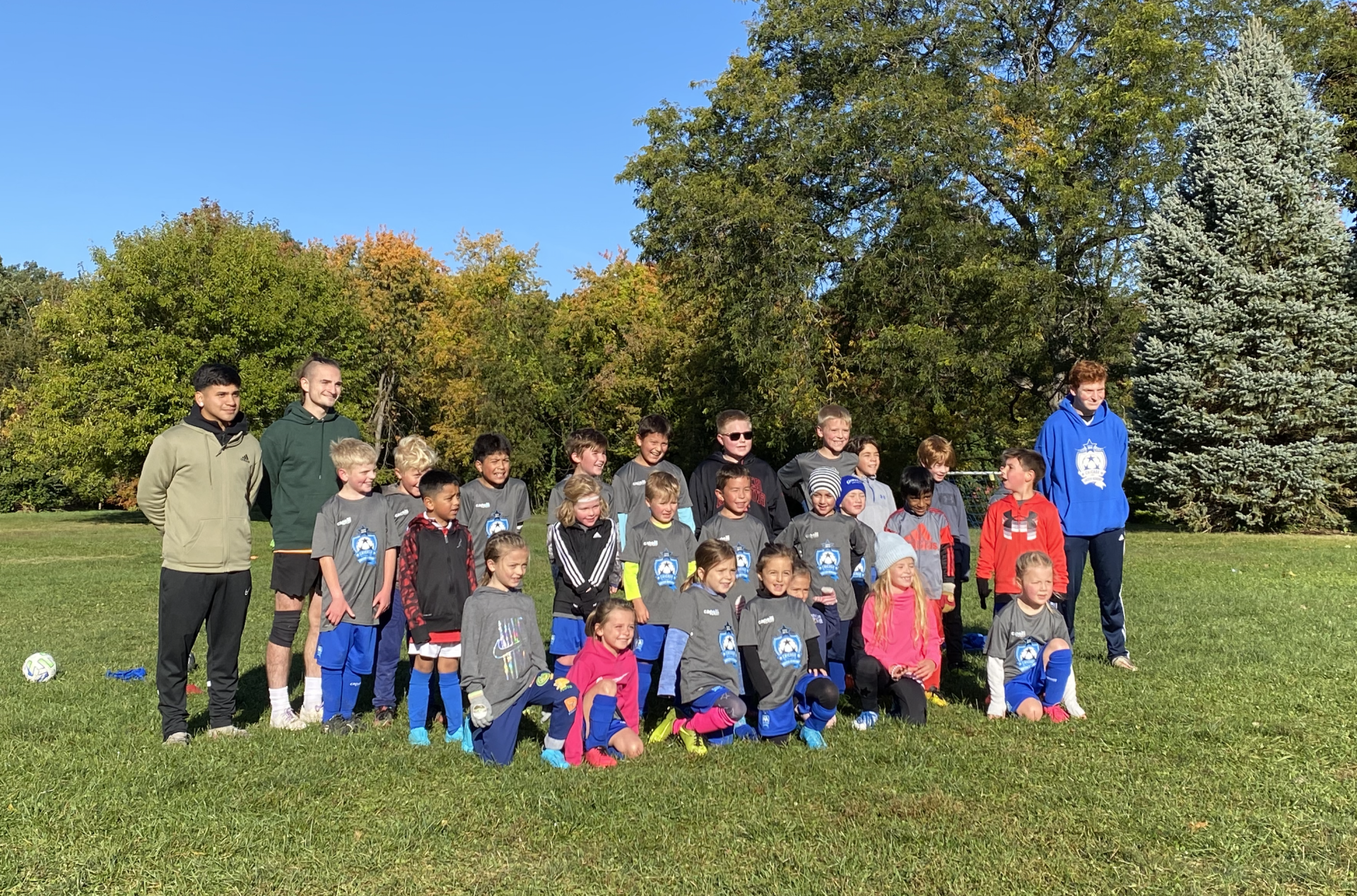 Youth soccer training in South Elgin, IL for young athletes