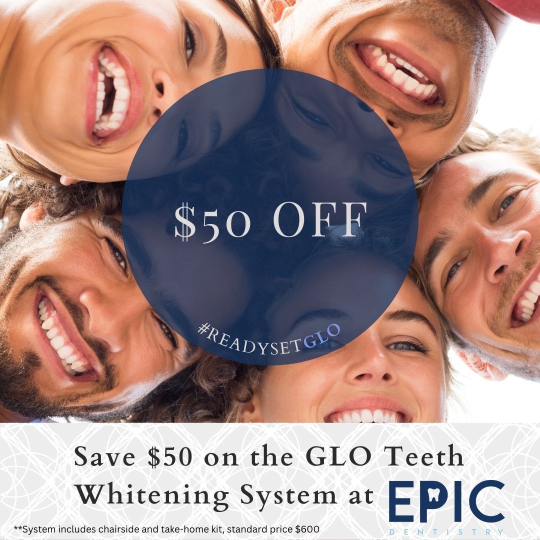 Discount offer for chairside teeth whitening