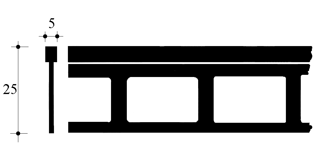 Un disegno in bianco e nero di una scala con misure su uno sfondo bianco.