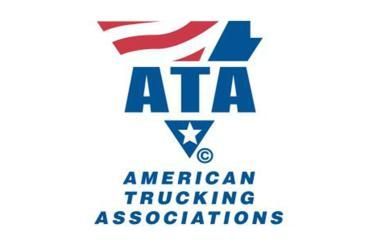 The logo for the american trucking associations