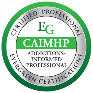 Certification seal: green and silver, reads 