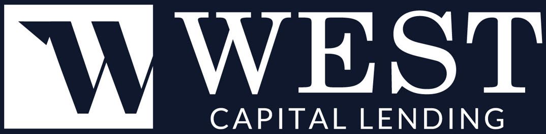 The logo for expo lending is yellow and white on a white background.