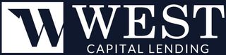 The logo for expo lending is yellow and white on a white background.