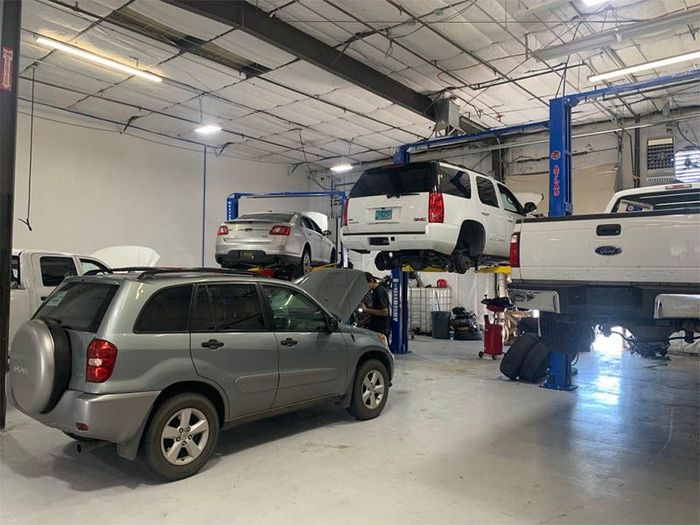 Vehicles Which are Waiting for Repair at Forthright Auto Repair in Albuquerque, NM