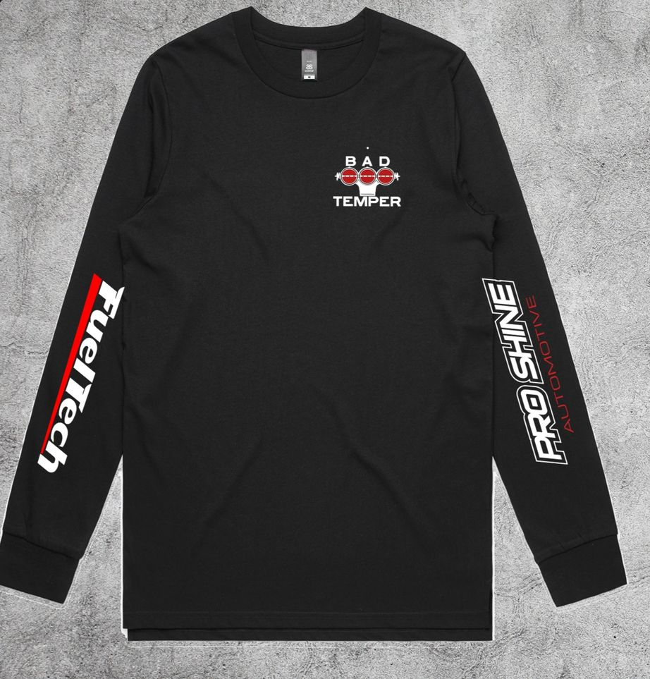 Bad Temper Adult Long Sleeve T-Shirts
