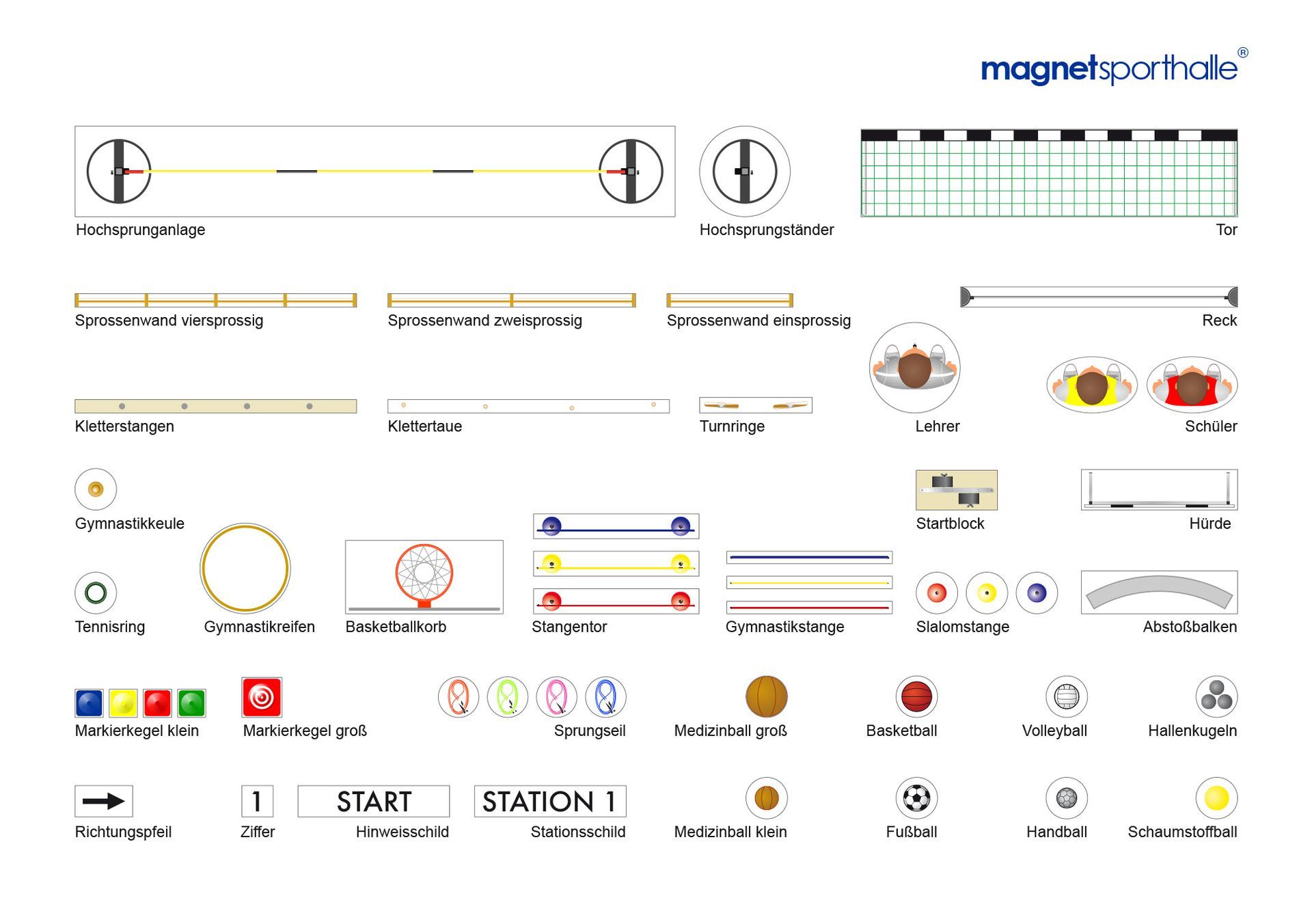 Magnetsporthalle®- Fußball