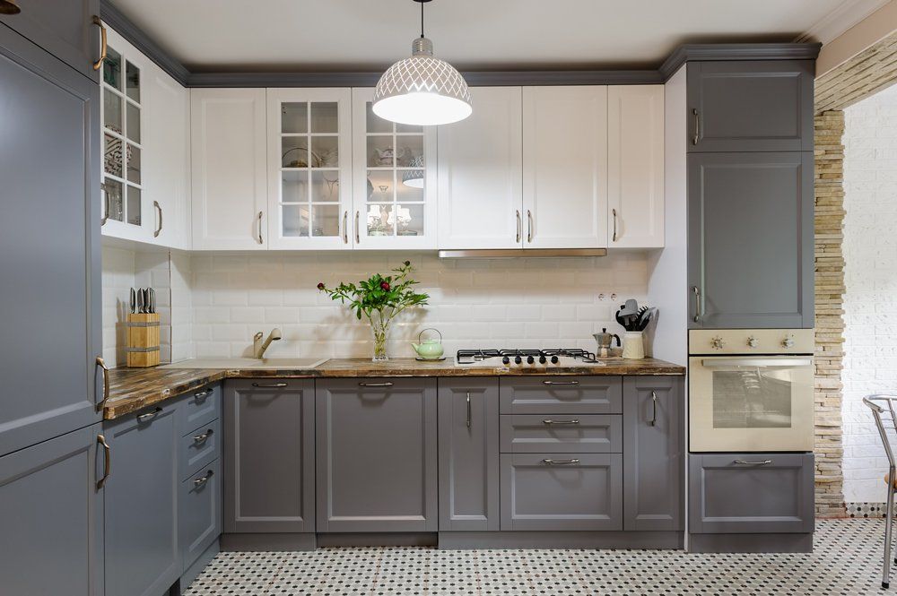 Luxury Gray Kitchen — Bakersfield, CA — Valley Manufactured Homes, Inc.