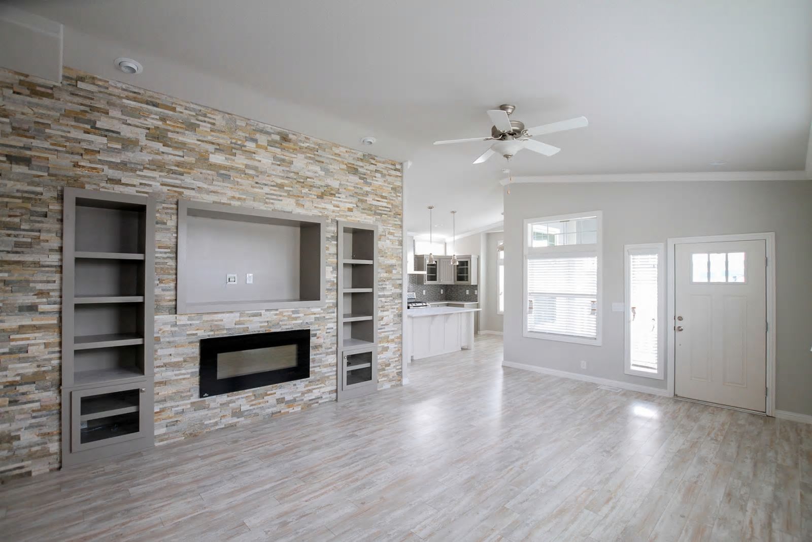 White Themed Living Room — Bakersfield, CA — Valley Manufactured Homes, Inc.