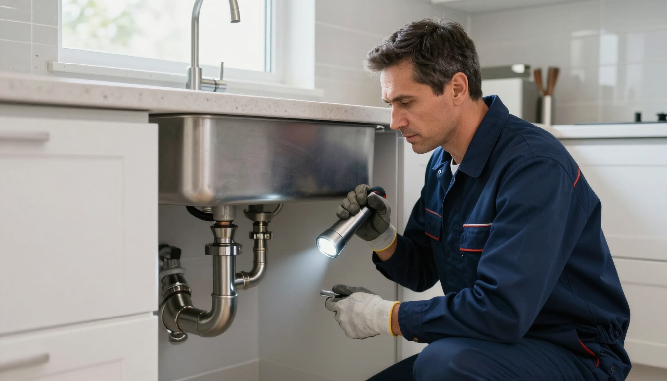 Professional Plumber Inspection