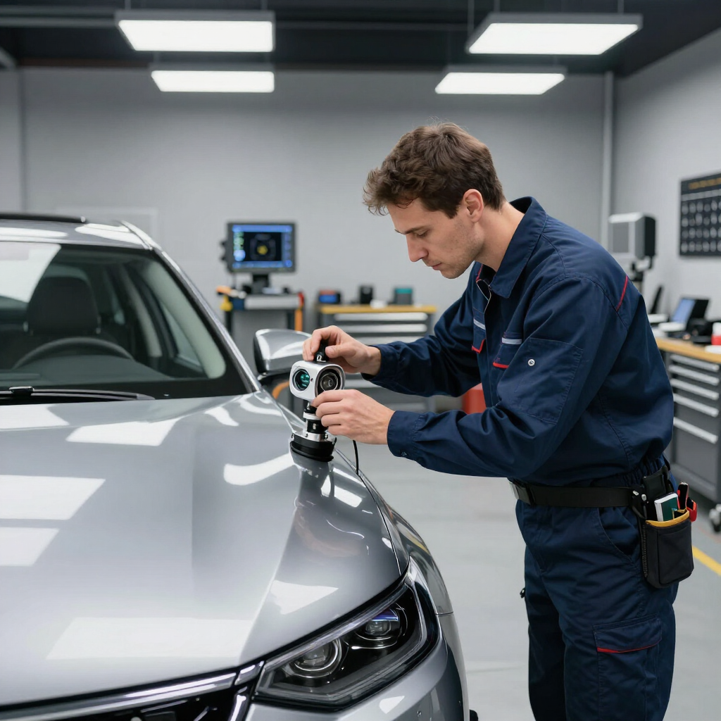 ADAS regio Antwerpen - afstellen van rijhulpsystemen in de regio Antwerpen.