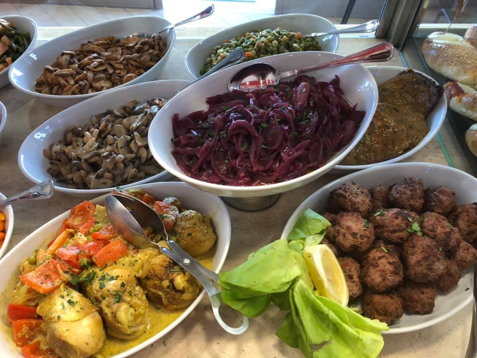 Mix of side dishes