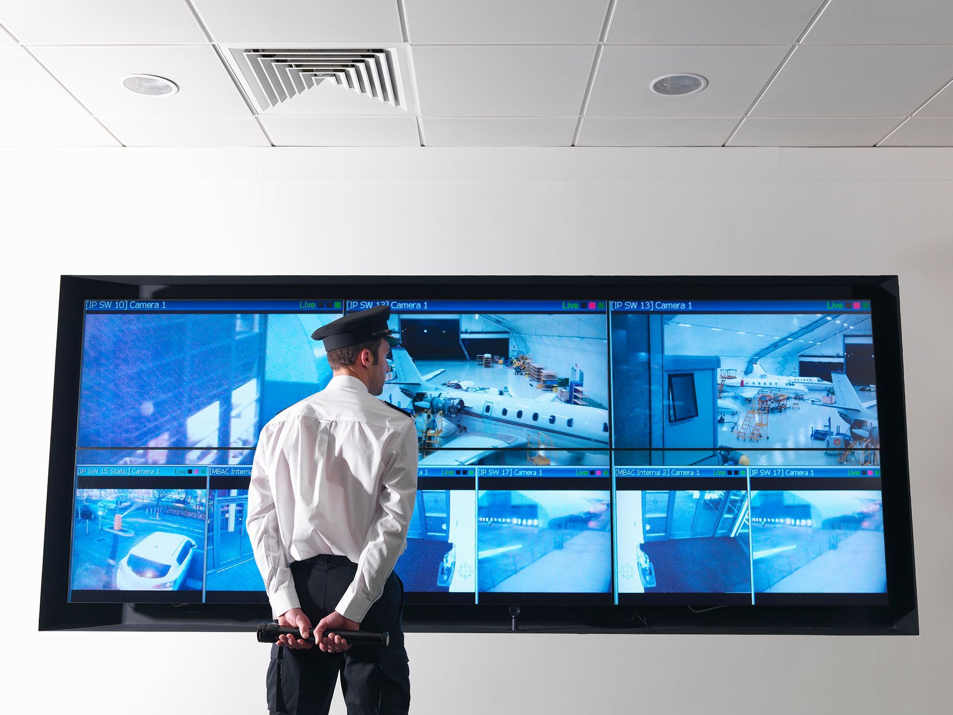 Security guard in control room – Sacramento, CA – First Solutions Incorporated